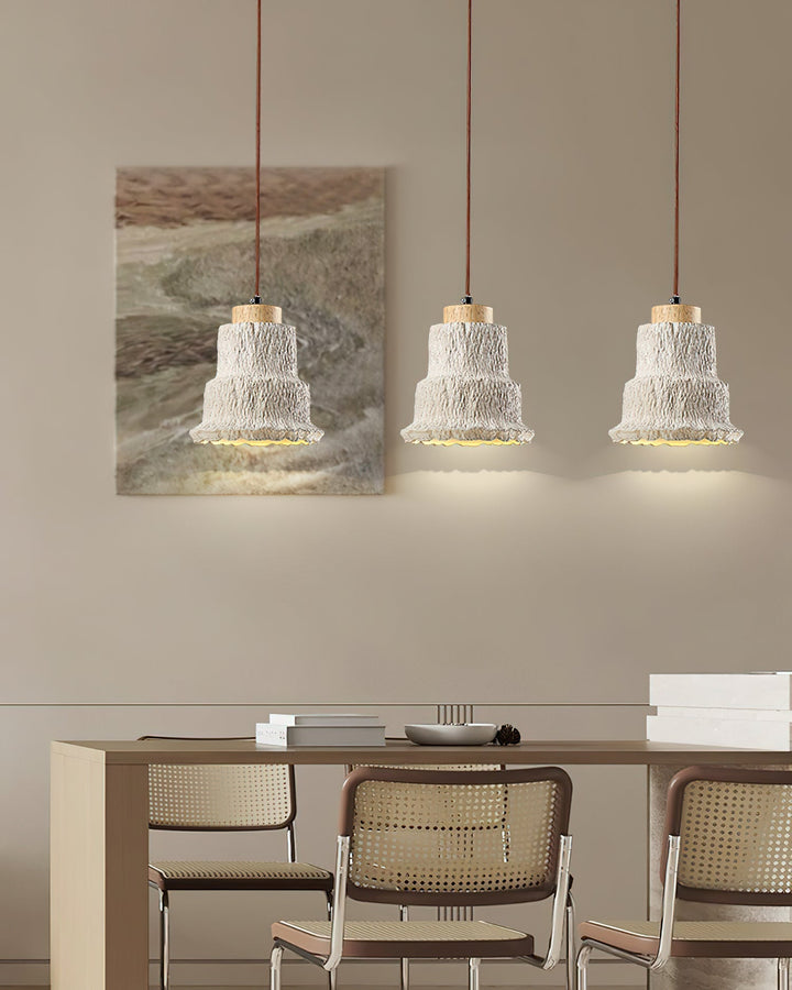 Esilara Suspension Superposée en Travertin - Neutralighting