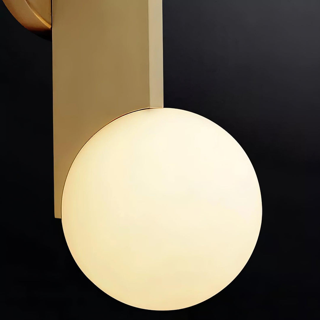Lustra Applique Murale Globe en Verre Sculptural - Neutralighting