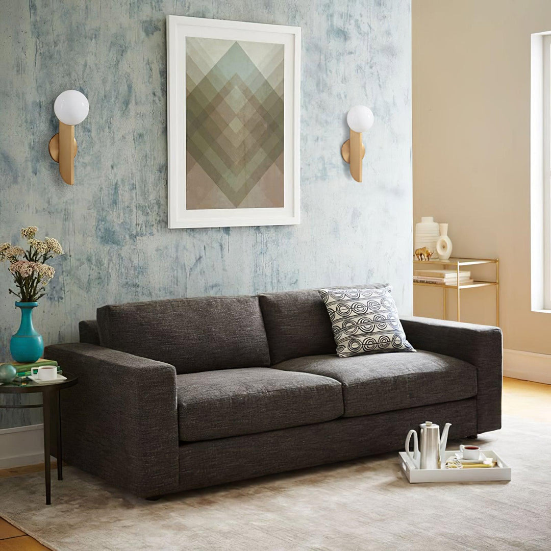 Lustra Applique Murale Globe en Verre Sculptural - Neutralighting