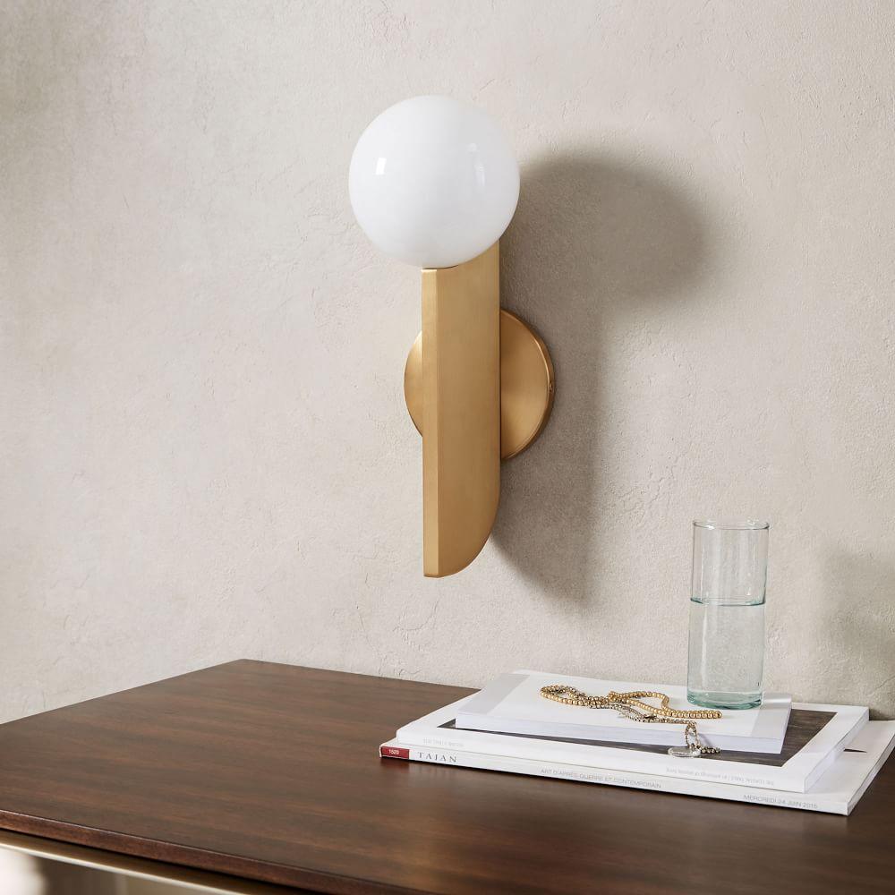 Lustra Applique Murale Globe en Verre Sculptural - Neutralighting