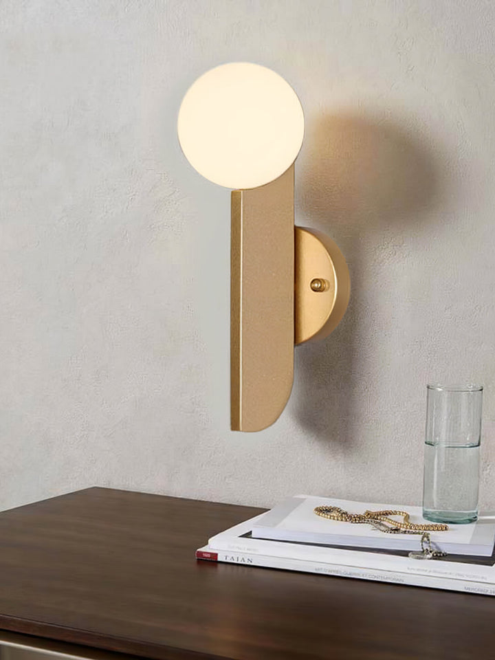 Lustra Applique Murale Globe en Verre Sculptural - Neutralighting