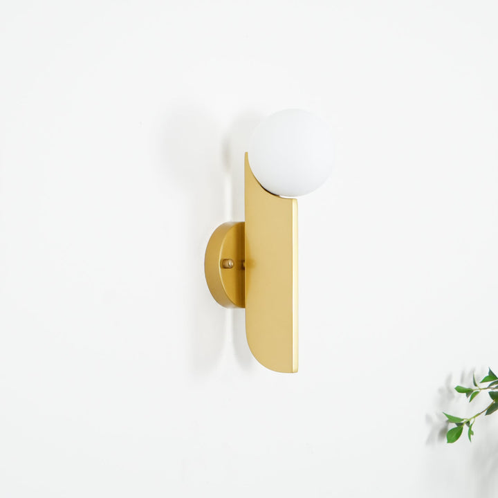 Lustra Applique Murale Globe en Verre Sculptural - Neutralighting