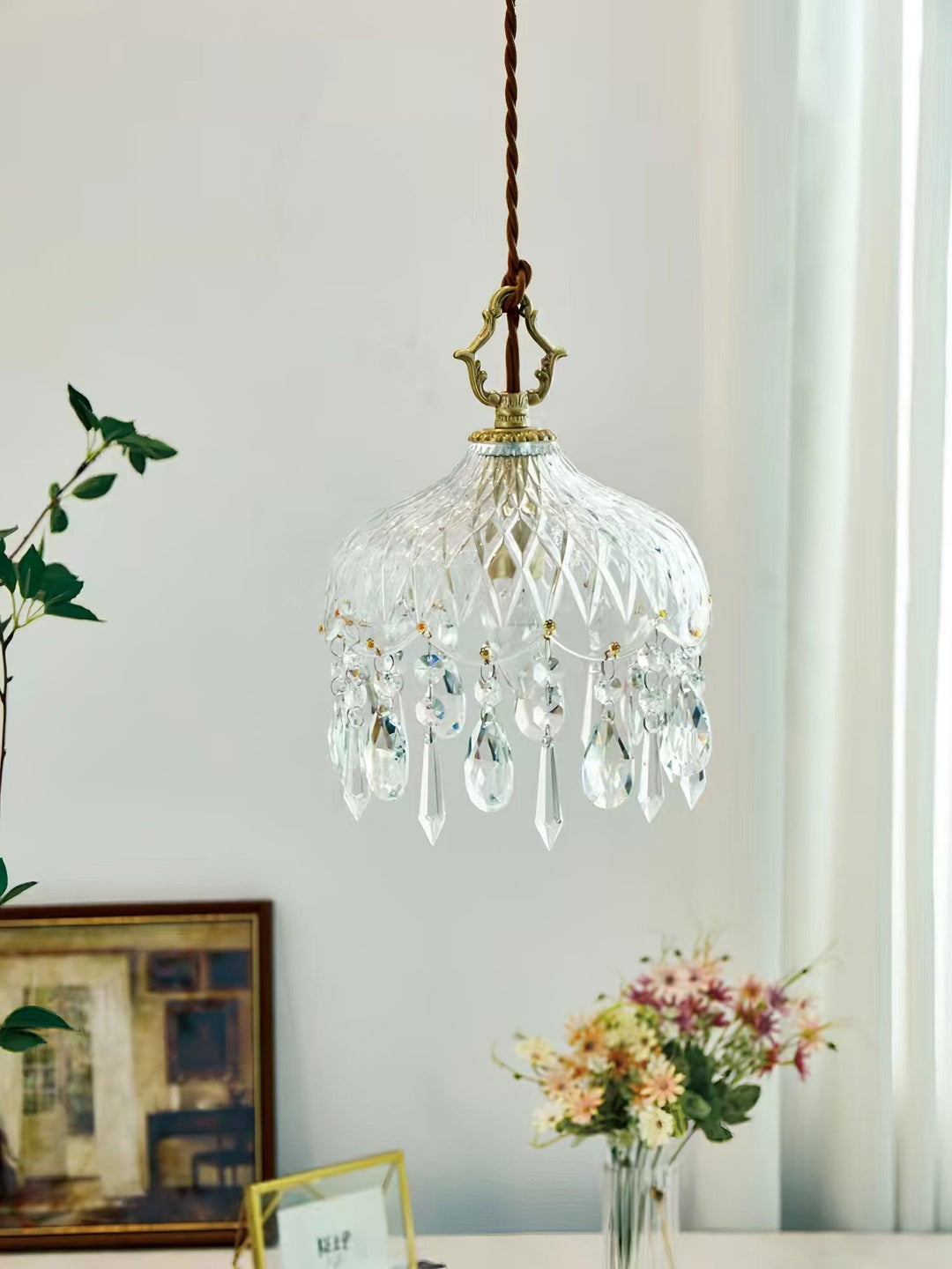 Elyran Suspension Cristal Vintage - Neutralighting