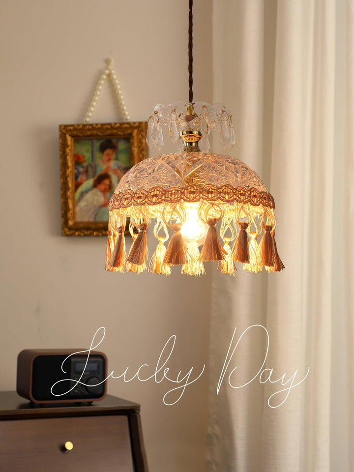 Veloce Suspension Luxueuse en Laiton et Verre - Neutralighting