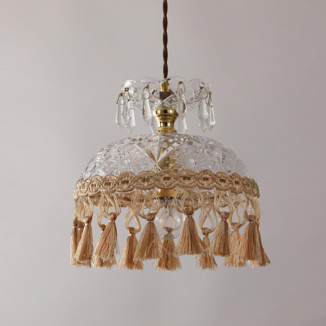 Veloce Suspension Luxueuse en Laiton et Verre - Neutralighting