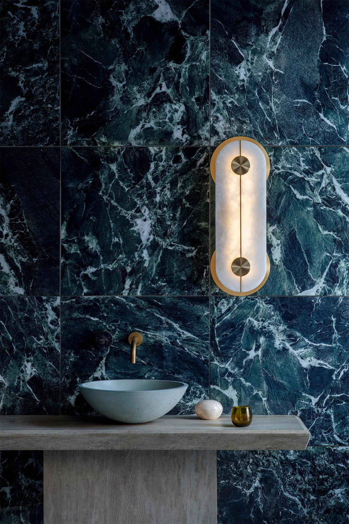 Lampe l en Laiton – Design Contemporain
