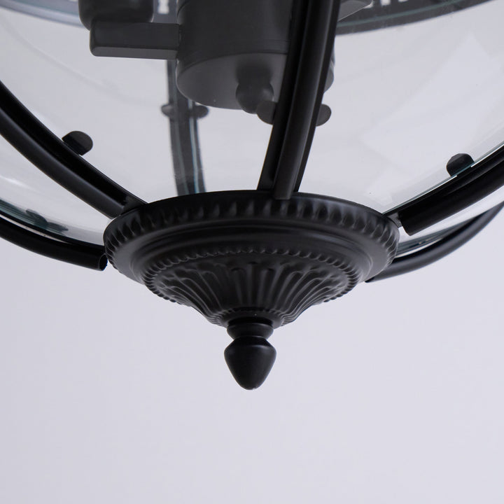 Edward Suspension Rétro en Verre - Neutralighting