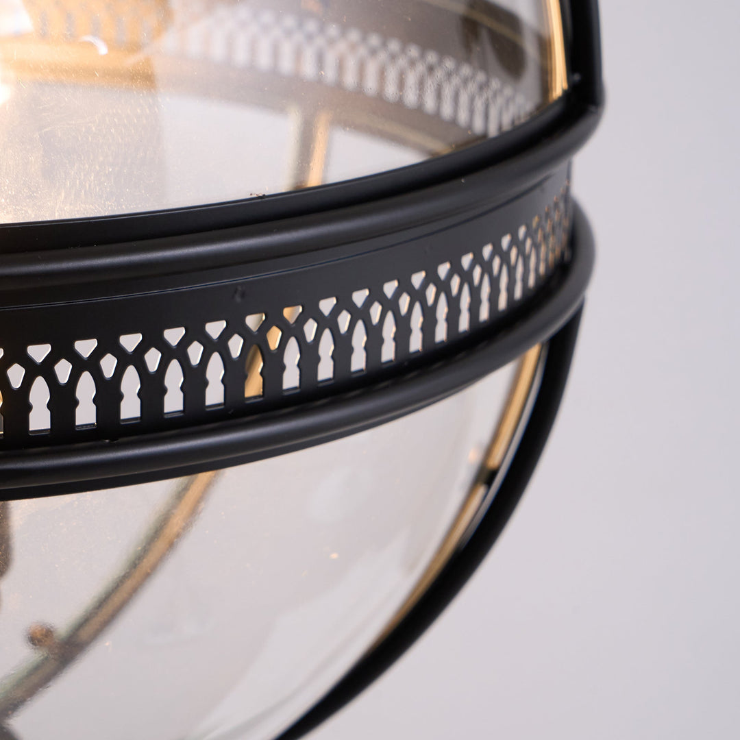 Edward Suspension Rétro en Verre - Neutralighting