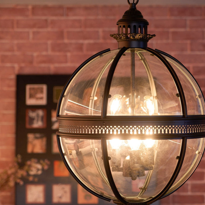 Edward Suspension Rétro en Verre - Neutralighting