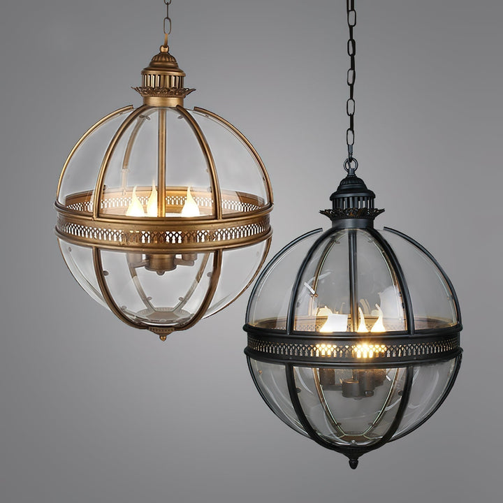 Edward Suspension Rétro en Verre - Neutralighting