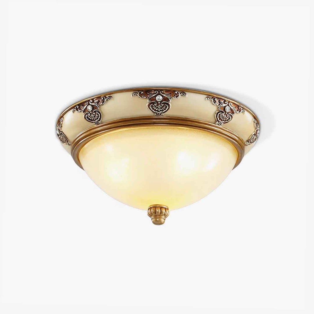 Solara Verre 19cm Blanc LED