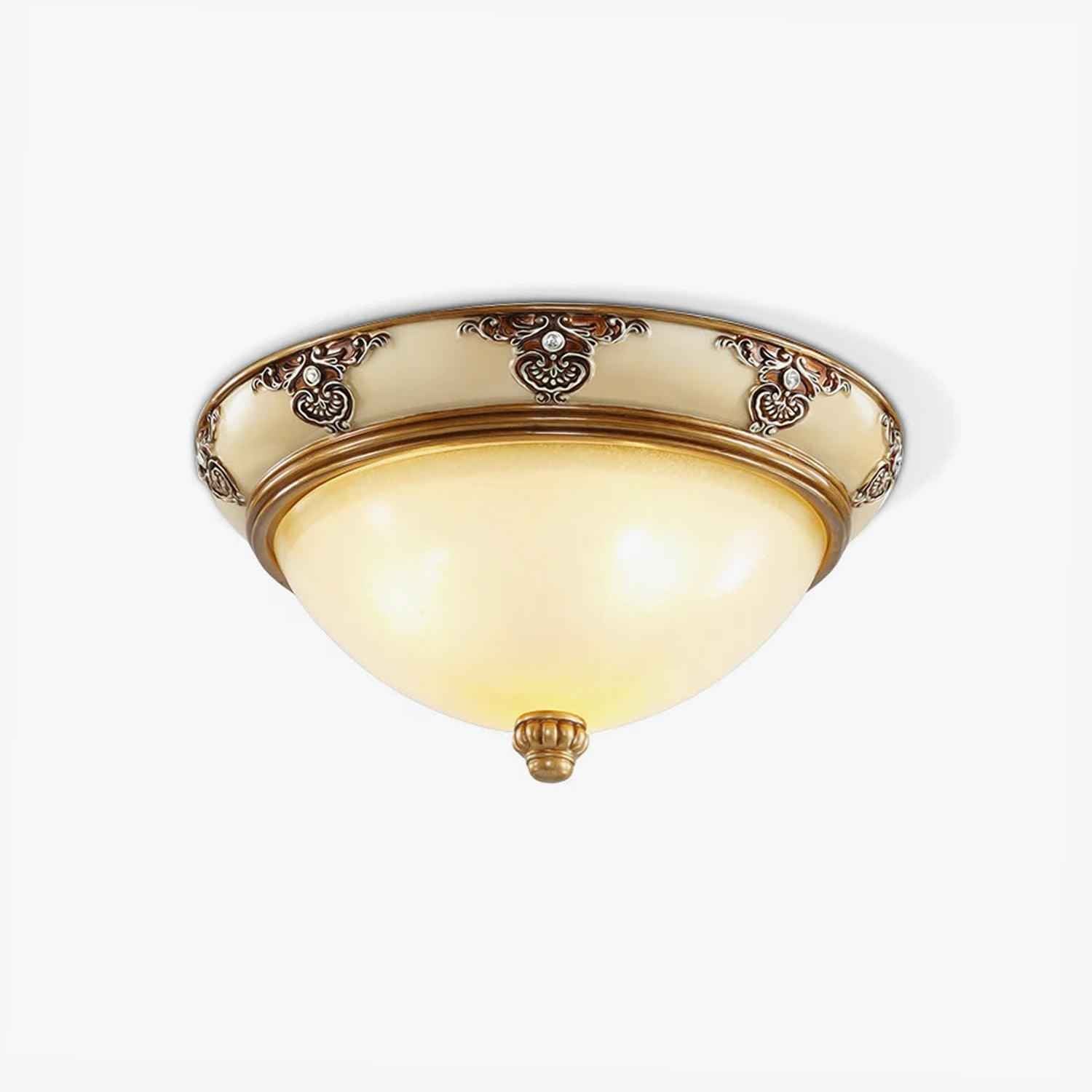 Solara Verre 19cm Blanc LED