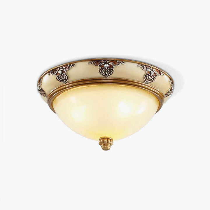 Solara Verre 19cm Blanc LED