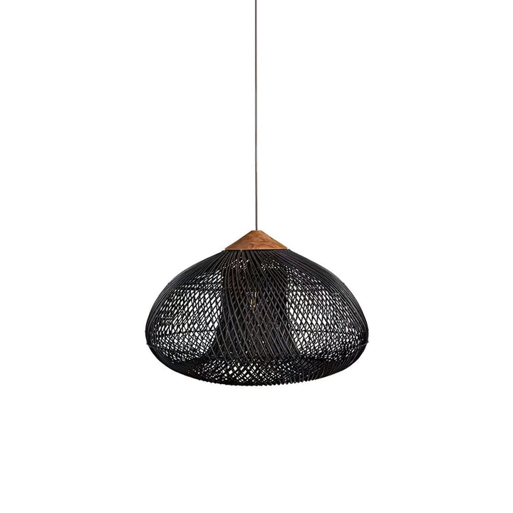 Evelyn Suspension en Rotin Tressé pour Salon - Neutralighting