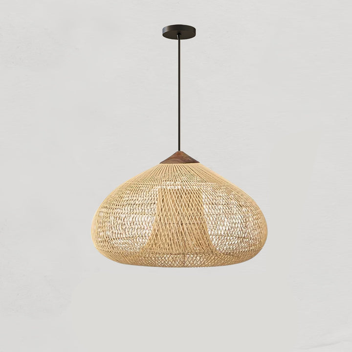 Evelyn Suspension en Rotin Tressé pour Salon - Neutralighting