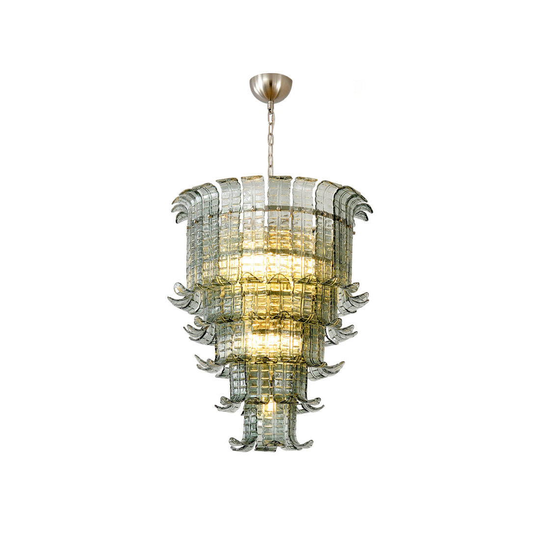 Aether Postmodern Luxe Verre Métal Lustre - Neutralighting
