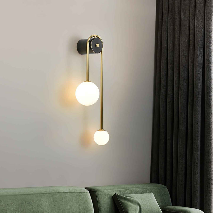 Elaro Applique Murale Arc en Laiton - Neutralighting
