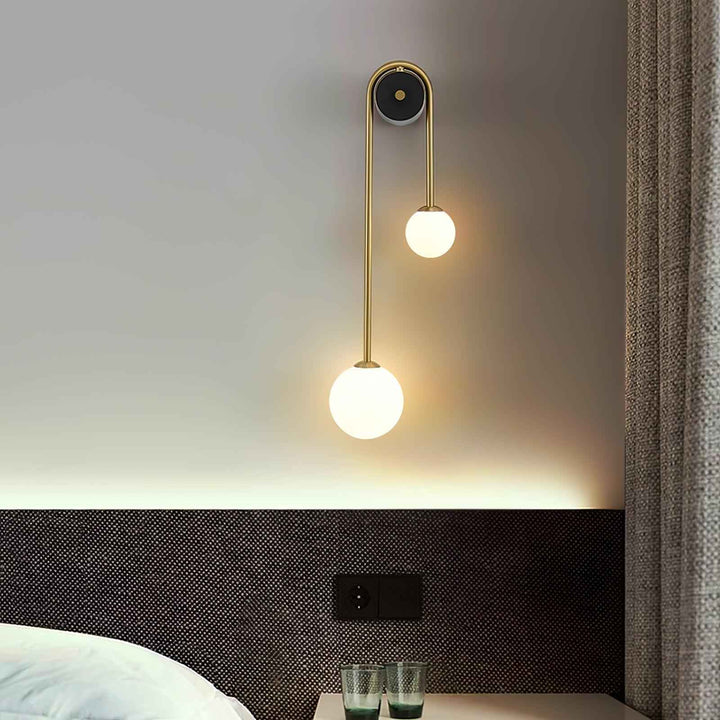 Elaro Applique Murale Arc en Laiton - Neutralighting
