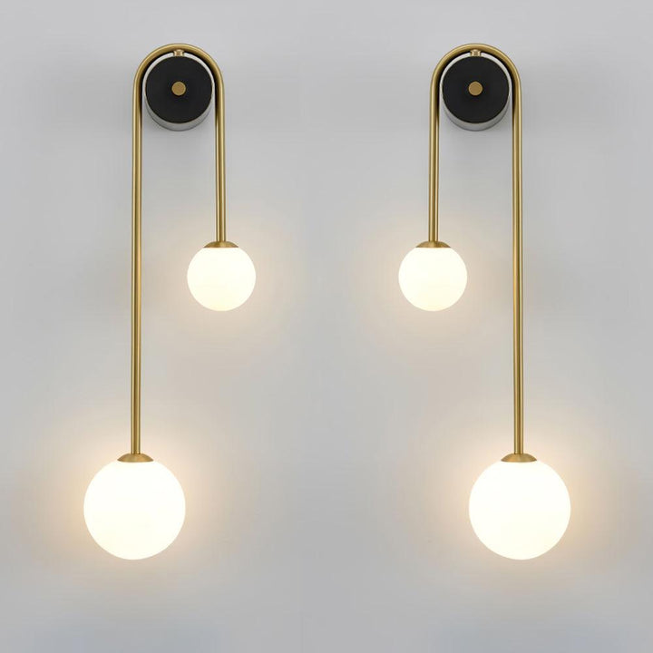 Elaro Applique Murale Arc en Laiton - Neutralighting