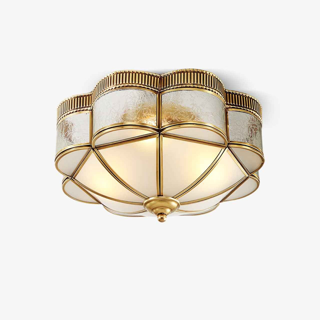Solara Verre 36cm Blanc LED