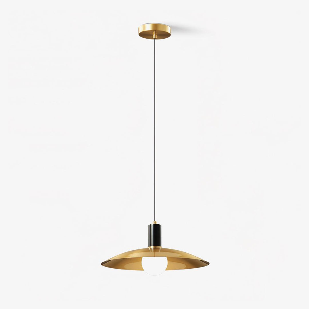Thalora Suspension Laiton Verre Classique - Neutralighting