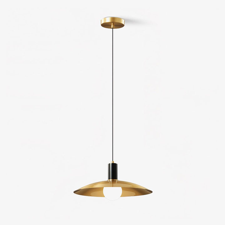 Thalora Suspension Laiton Verre Classique - Neutralighting