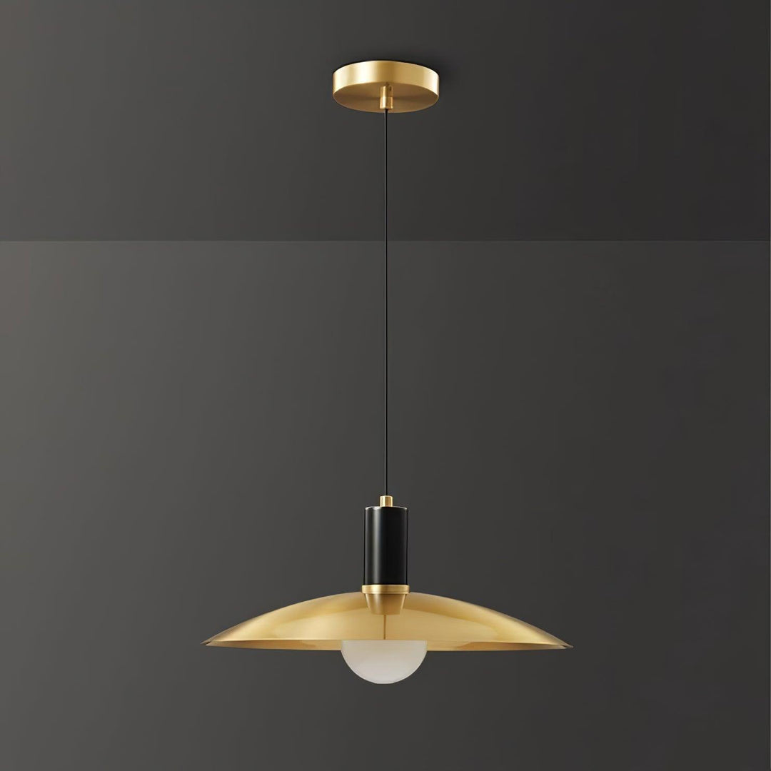 Thalora Suspension Laiton Verre Classique - Neutralighting