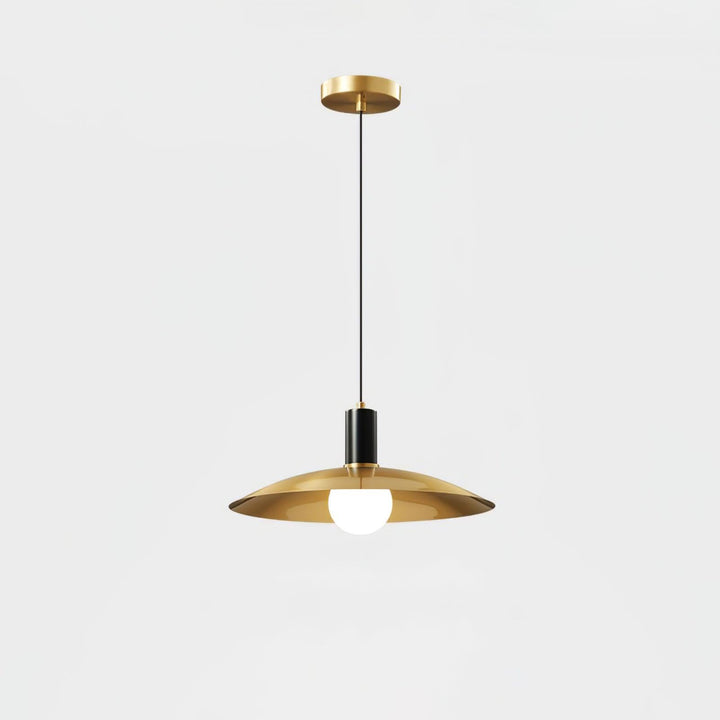 Thalora Suspension Laiton Verre Classique - Neutralighting
