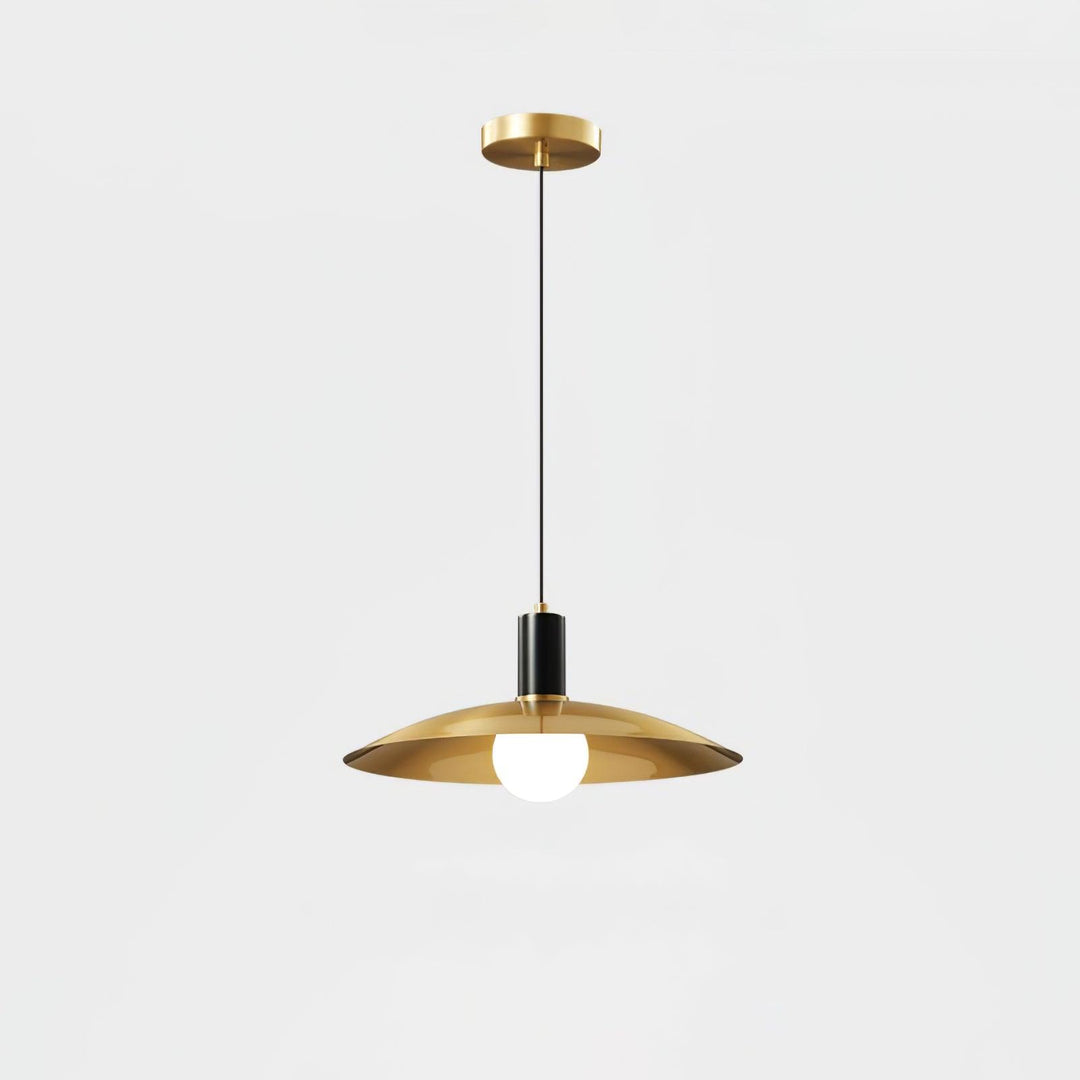 Thalora Suspension Laiton Verre Classique - Neutralighting