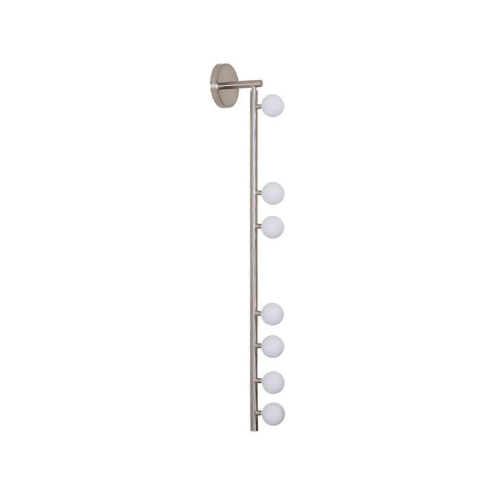Pamela Tube Plug-in Brass Glass Wall Lamp - Neutralighting