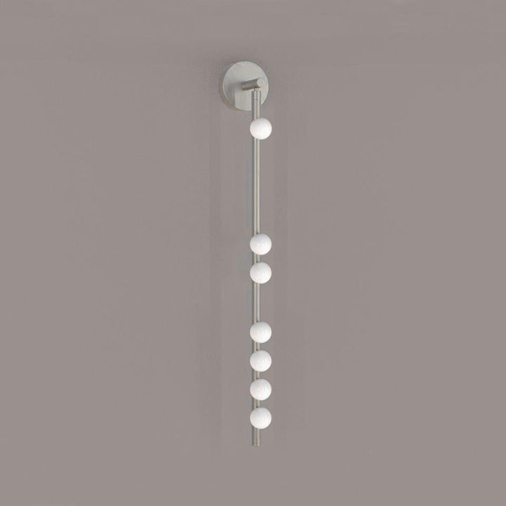 Pamela Tube Plug-in Brass Glass Wall Lamp - Neutralighting
