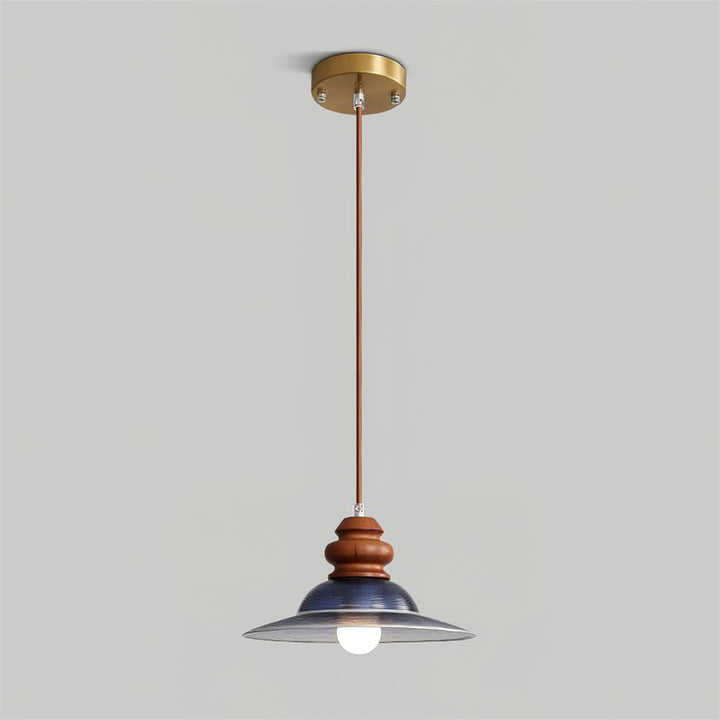 Brenna Suspension Accent en Verre Texturé - Neutralighting