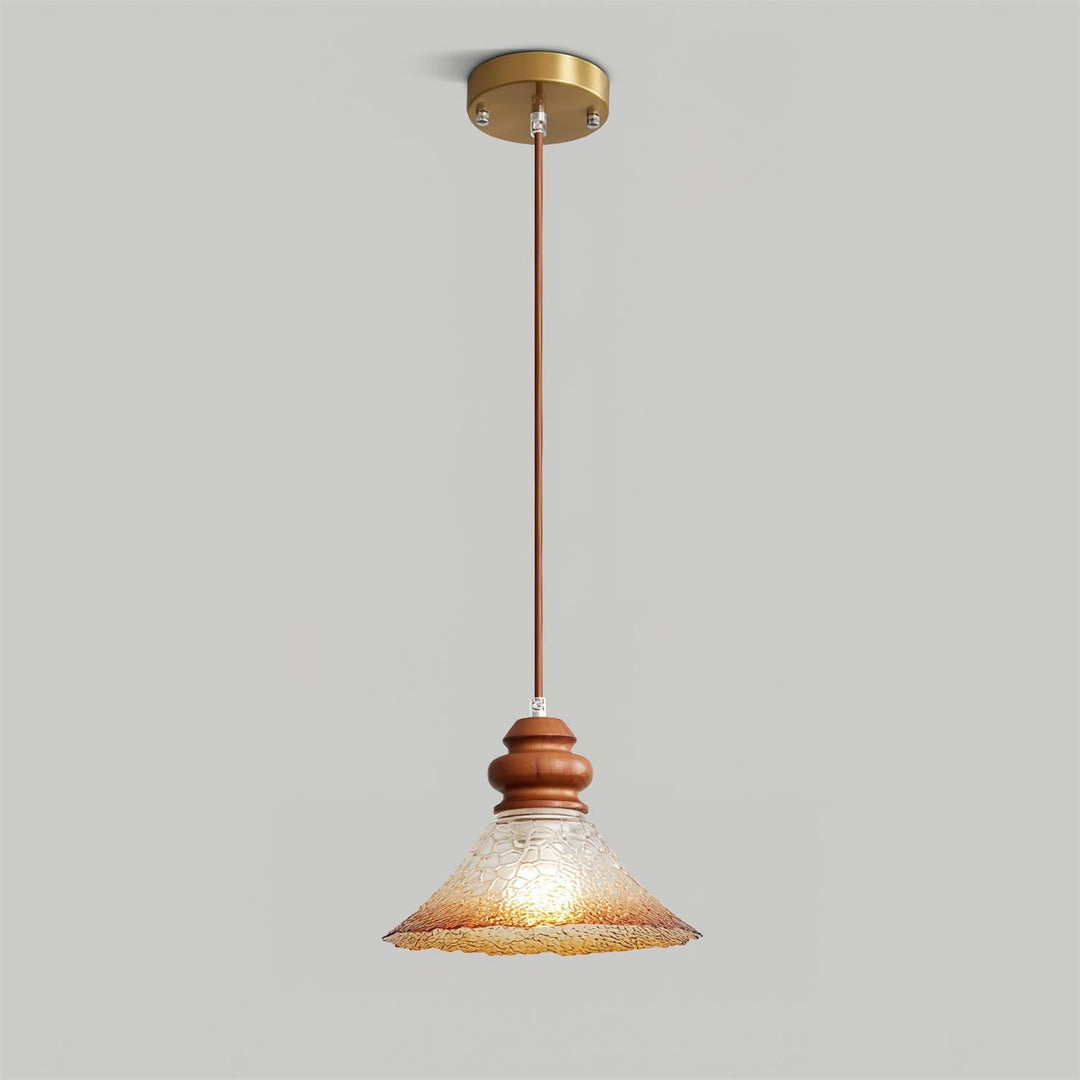 Brenna Suspension Accent en Verre Texturé - Neutralighting