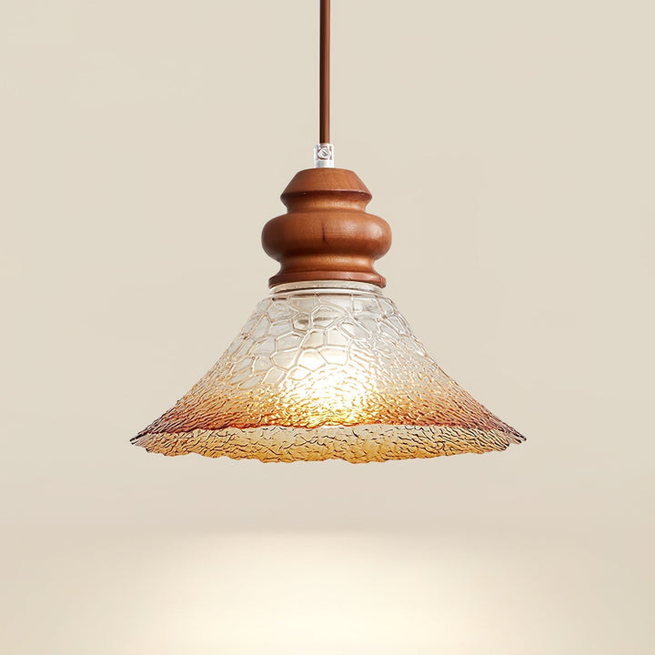 Brenna Suspension Accent en Verre Texturé - Neutralighting