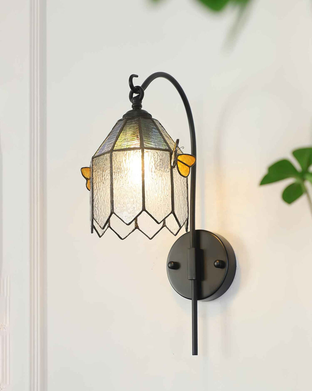 Lampe Tiffany en Verre – Style Raffiné