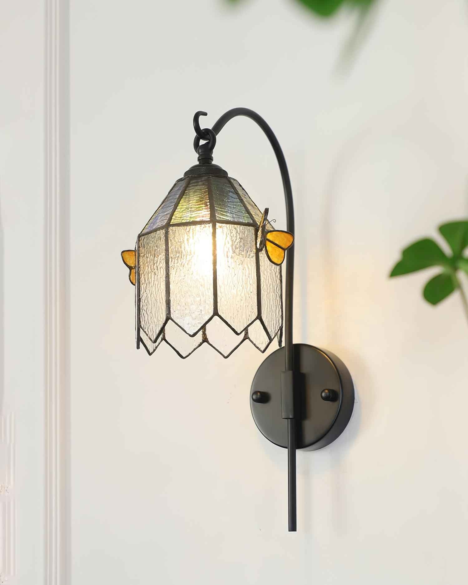 Lampe Tiffany en Verre – Style Raffiné