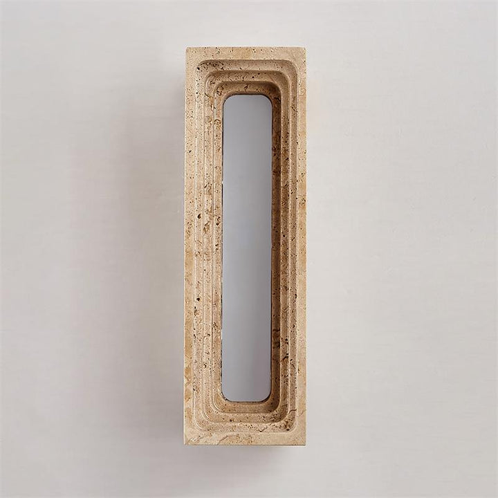 Siliq Applique Murale Travertin Beige Minimaliste Moderne - Neutralighting