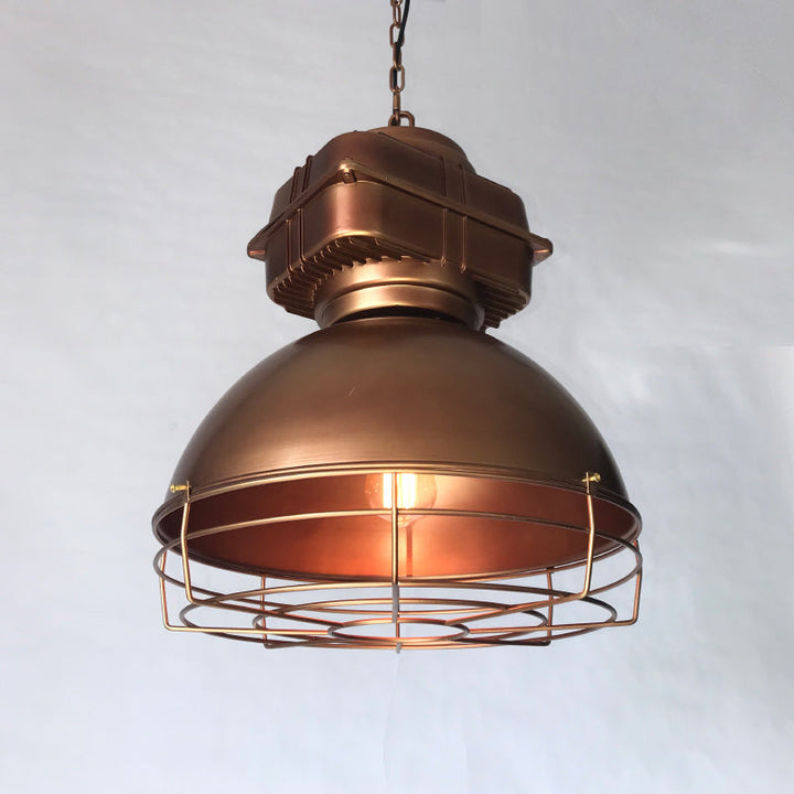 Astra Suspension Métal Brillant Industrielle Vintage - Neutralighting