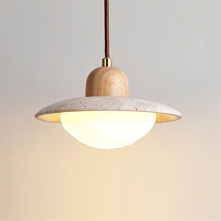 Suspension en Travertin - Neutralighting
