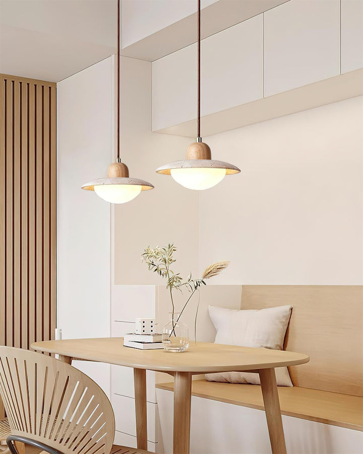 Suspension en Travertin - Neutralighting