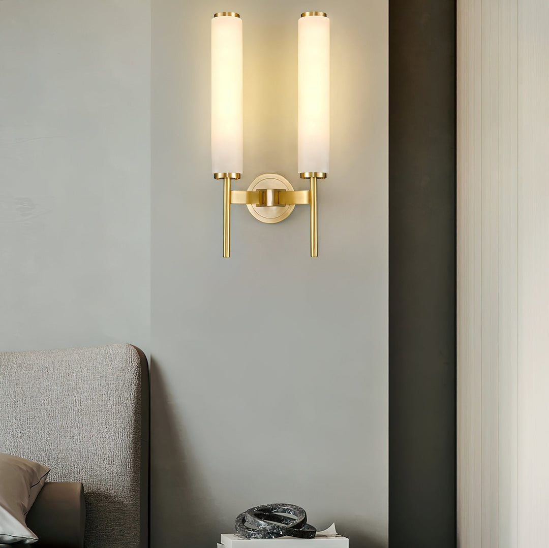Olrinyra Applique Murale Cylindre en Albâtre - Neutralighting