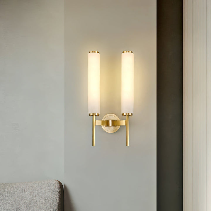 Olrinyra Applique Murale Cylindre en Albâtre - Neutralighting