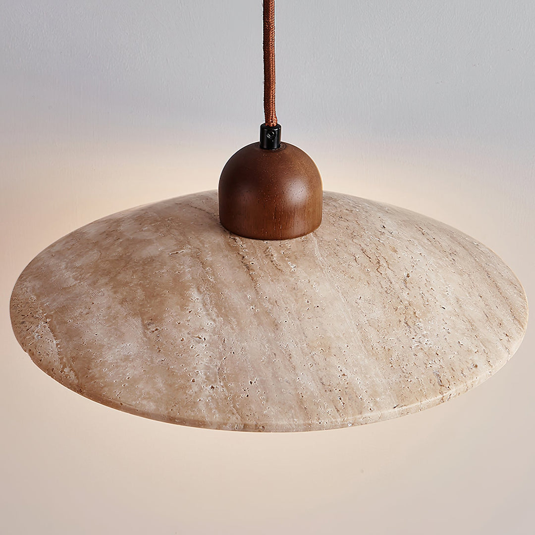 Ritta Lampe Pendante Minimaliste en Travertin - Neutralighting