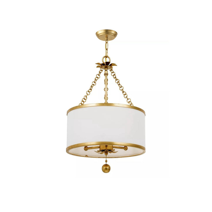 Helix Suspension Tambour Créativité Individuelle Tissu Métal - Neutralighting
