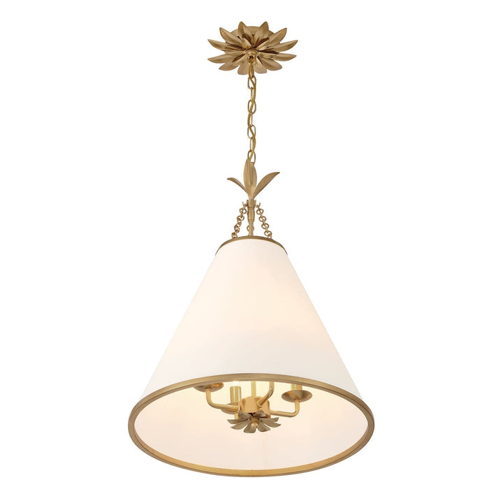 Aeon Suspension Métal Laiton Tissu Minimaliste Moderne - Neutralighting