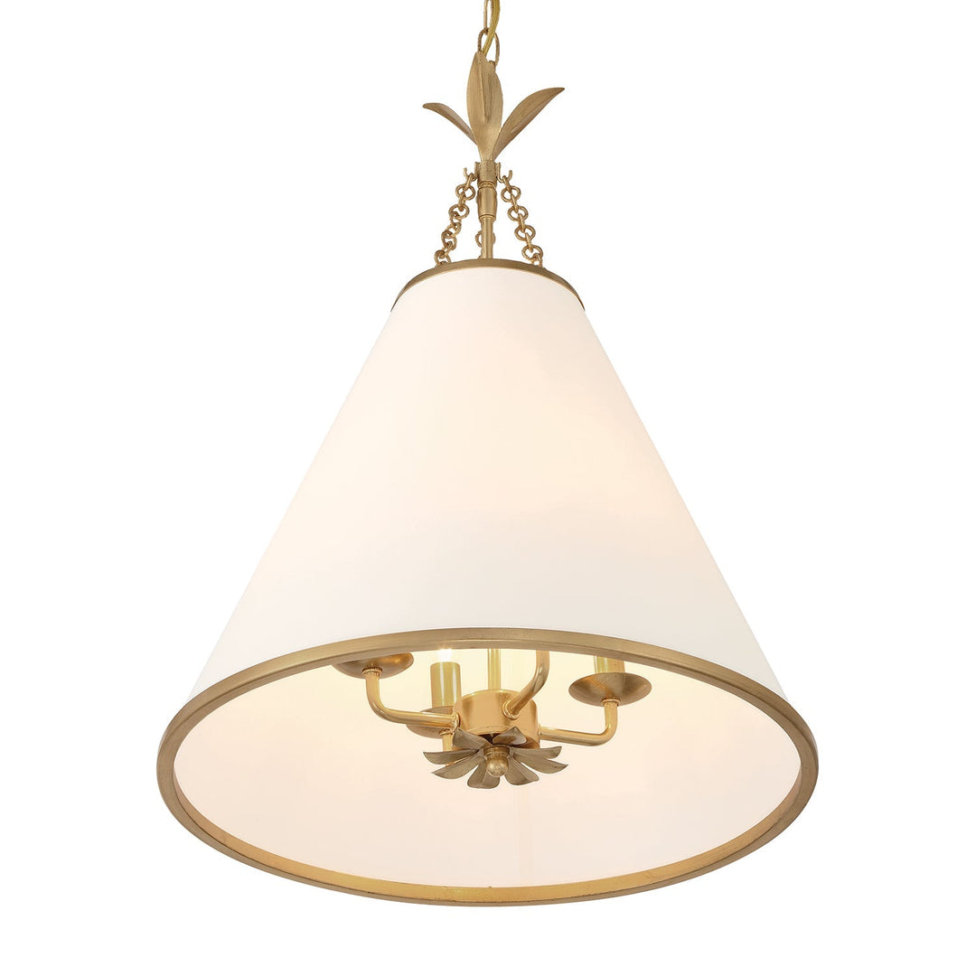 Aeon Suspension Métal Laiton Tissu Minimaliste Moderne - Neutralighting