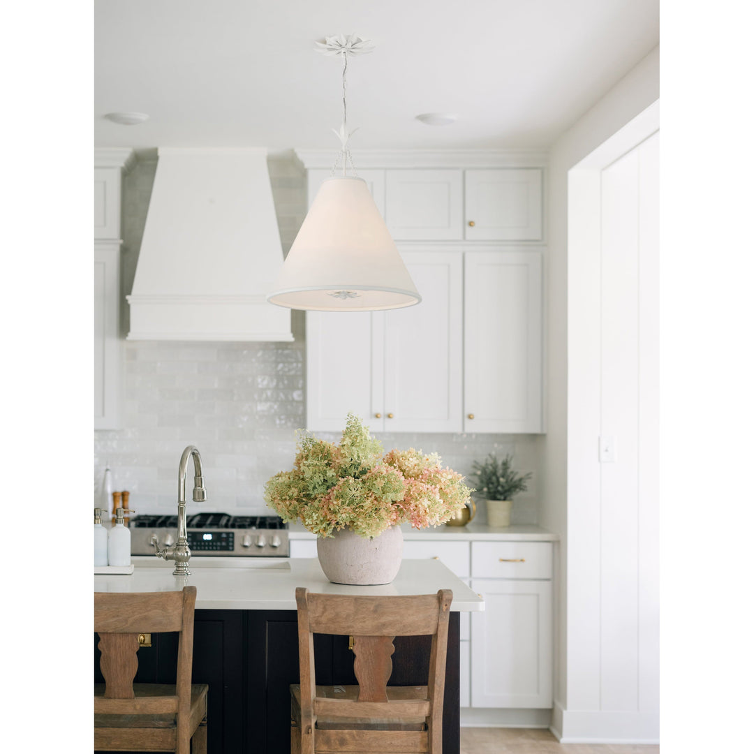 Aeon Suspension Métal Laiton Tissu Minimaliste Moderne - Neutralighting