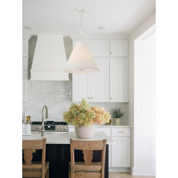 Aeon Suspension Métal Laiton Tissu Minimaliste Moderne - Neutralighting