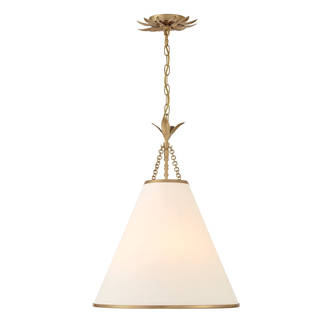 Aeon Suspension Métal Laiton Tissu Minimaliste Moderne - Neutralighting