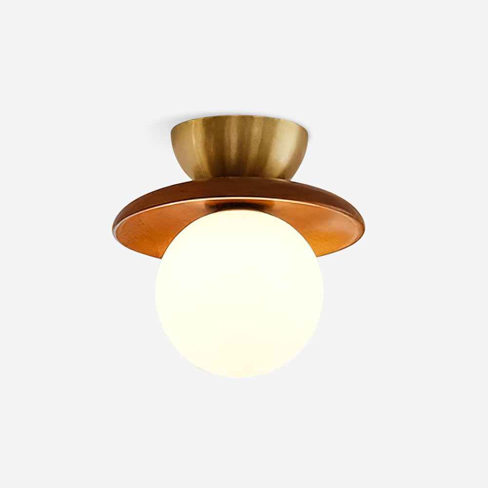 Dune Verre 18cm Blanc LED 10W